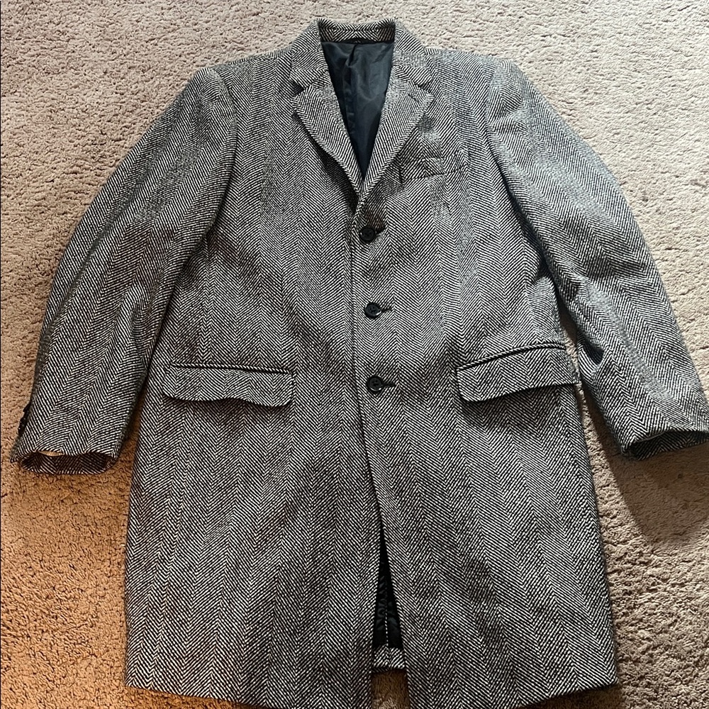 Banana Republic Gray Pea Coat